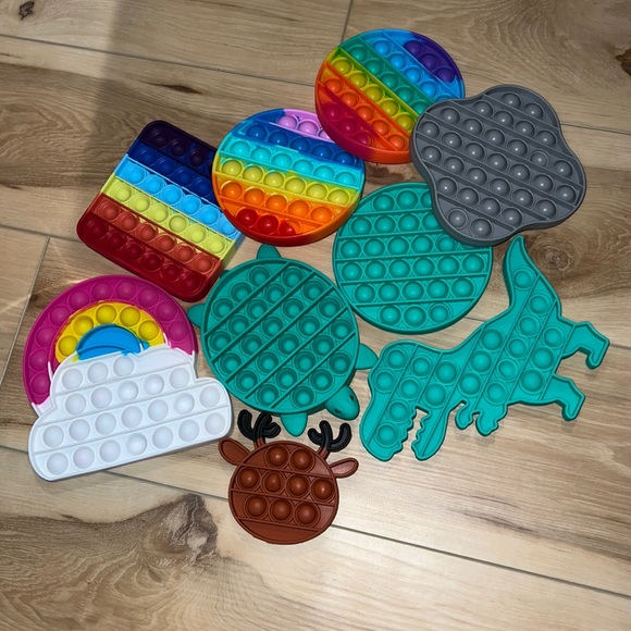 Toys 9 Piece Bundle Pop It Fidgets Poshmark